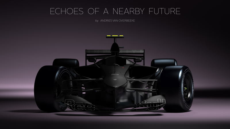 Illustration for article titled Fan-Made Red Bull Concept Shows Off The Sleek, Angular Future Of F1